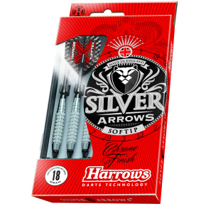 Rzutki Harrows Silver Arrows soft 18g Silver Arrows soft 18g