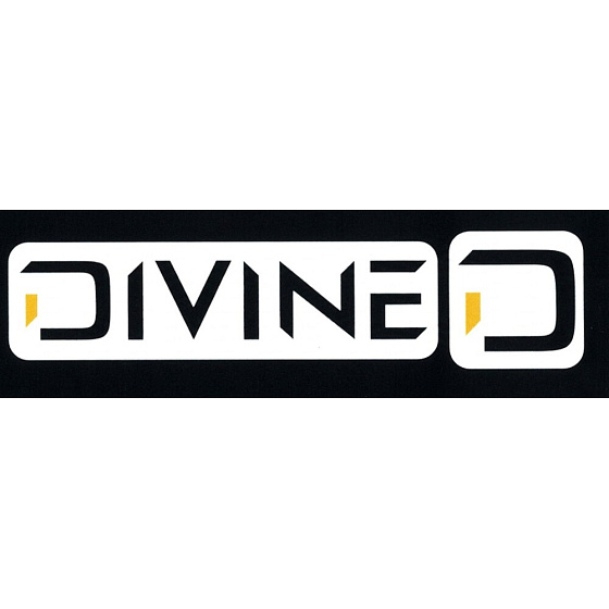 Naklejki Divine duże białe