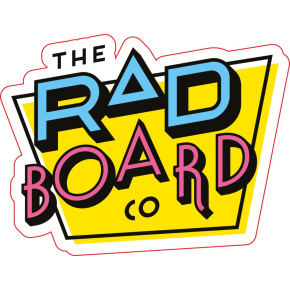 Naklejka z logo RAD