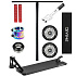 Hulajnoga freestyle Custom Divine Street 6" 580 mm Forget Czarna