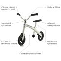 Micro G-Bike Chopper Biały