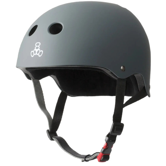 Kask Triple Eight Certified Sweatsaver L-XL Guma węglowa