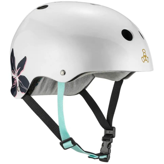Kask Triple Eight Certified Sweatsaver XS-S Floral