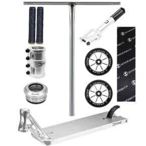 Hulajnoga freestyle Custom Divine Street 6" srebrna