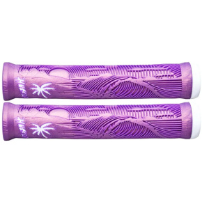 Chwyty bezkołnierzowe ODI Hucker (160 mm|Iridescent Purple/White)