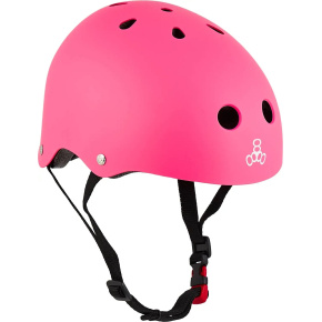 Dziecięcy Kask Triple Eight Lil 8 Staab Neon Pink