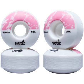 Verb Dip Skate Wheels 4-Pack (52mm|Marbel Pink)