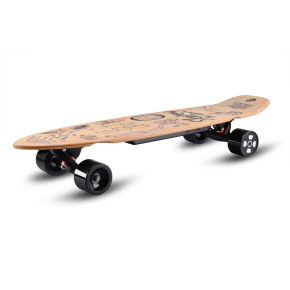 Elektryczny Longboard Skatey 350L wood art