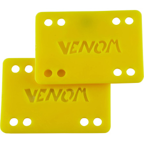 Zestaw podkładek Venom 1/8" 2 sztuki (żółty)