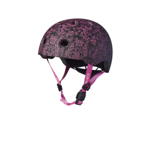Kask Micro Mandala różowy LED - M (54-58 cm)