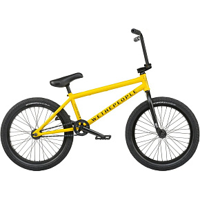 Wethepeople Justice 20" Freestyle BMX Rower (20.75"|Matt Taxi Yellow)
