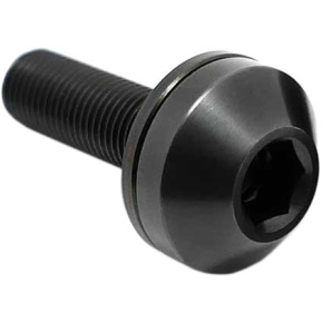 TLC Metric Titanium BMX Šroub Náboje (14mm|Černá)