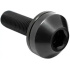 TLC Metric Titanium BMX Bolt Hub (14mm|czarny)