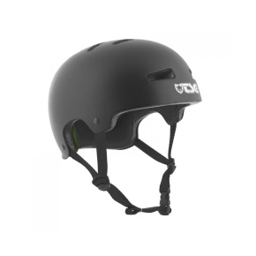 TSG Evolution Asian Fit Solid Helmet Satin Czarny L/XL