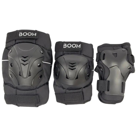 Zestaw ochraniaczy Boom Classic Plus L czarny