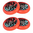 Opakowanie 1+1 Kółka Oath Bermuda 110mm Black/Teal/Red 4 szt.