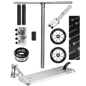 Hulajnoga wyczynowa Custom Divine Street 6" 580 mm srebrna