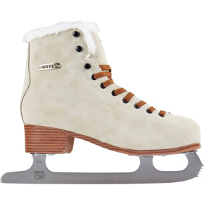 Łyżwy figurowe Roces Suede Eco-Fur (zamszowo-brązowe|39)