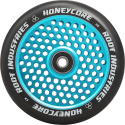 Koła Root Industries Honeycore czarne 120mm 2szt Sky Blue