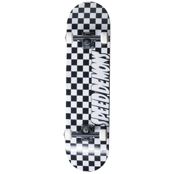 Zestaw do deskorolki Speed Demons Checkers (7"|czarny/biały)