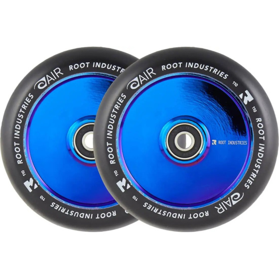 Kółka Root Industries Air Black 110 mm 2 szt. Blue Ray