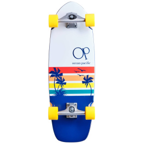 Ocean Pacific Surfskate (29.5"|Sunset White/Navy) Ocean Pacific Surfskate (29.5"|Sunset White/Navy)