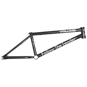 Volume x Follow the Leader Freestyle BMX Frame (20.5"|Ed Black) Volume x Follow the Leader Freestyle BMX Frame (20.5"|Ed Black)
