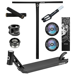 Hulajnoga freestyle Custom Divine CrMo czarna