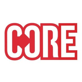 Naklejka Core Classic Czerwony