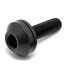 TLC Profile/Madera Titanium BMX Hub Bolt (14mm|czarny)
