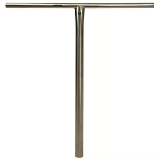 Kierownica Union Titanium Classic HIC 600mm srebrna