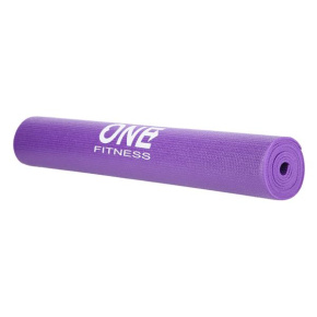 YM01 YOGA MAT ONE FITNESS fioletowy