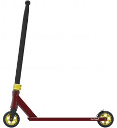 Hulajnoga freestyle North Hatchet 2020 Wine Red & Gold