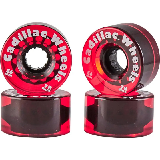 Zestaw 4 kół Cadillac Mini (56 mm|czerwone)