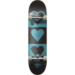 Heart Supply Quadron Logo Skateboard Set (8"|Tyrky)