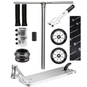 Freestyle hulajnoga Custom Divine Street 6" 580 mm srebrna