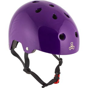 Kask Triple Eight Brainsaver L-XL Fioletowy Glossy