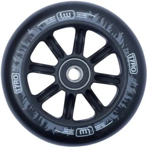 Kółko Longway Tyro Nylon Core 100 mm Black/White Flame