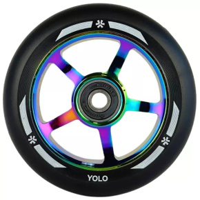 Koło Union Yolo 100 mm Black/Neochrome