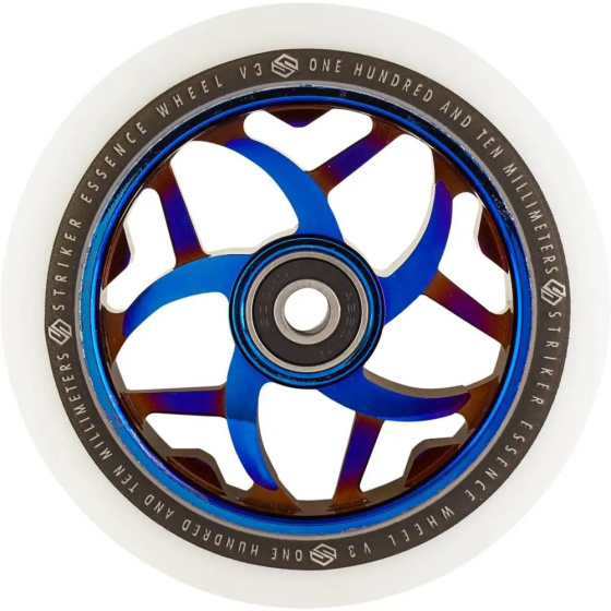 Kółko Striker Essence V3 White 110 mm Blue Chrome
