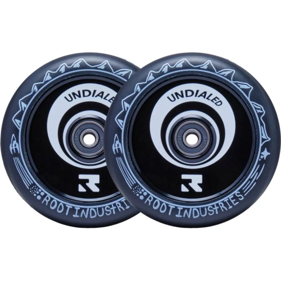 Kółka Root Industries Air Black 110 mm 2 szt. Undialed Czarny