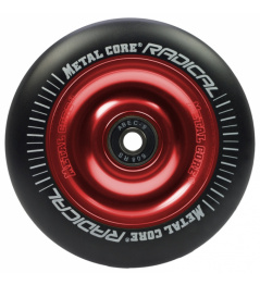 Metalowy rdzeń Radykalny Koło 110 mm czarno-czerwone