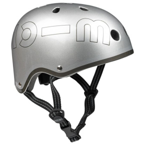 Kask Micro Metalic Srebrny