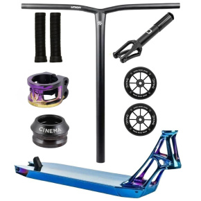 Hulajnoga freestyle Custom Divine X Ethic Pandemonium V2 500 mm niebieska