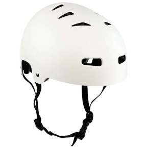 Kask Boom Stay Safe L biała Adjustable
