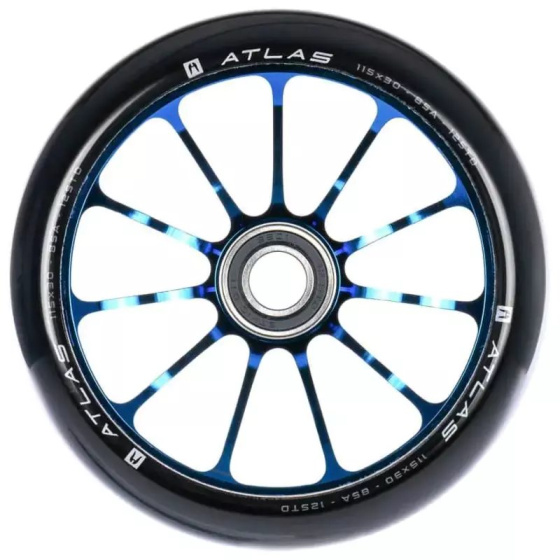 Koło Ethic Atlas 115x30mm Chrome Blue