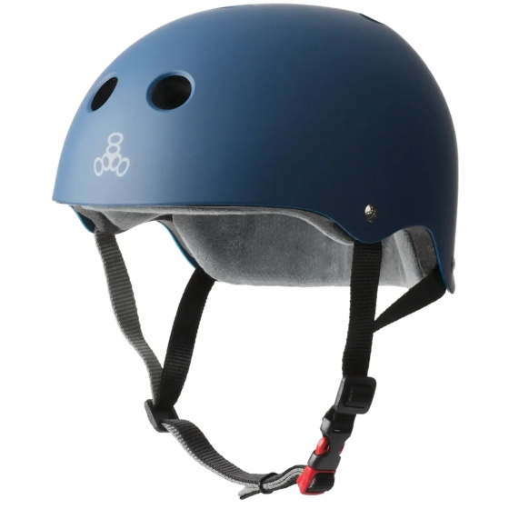 Kask Triple Eight Certified Sweatsaver L-XL Navy Rubber