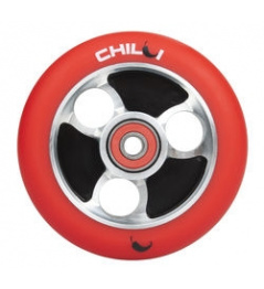 Koło czerwone / czarne CHILLI Parabol 100 mm