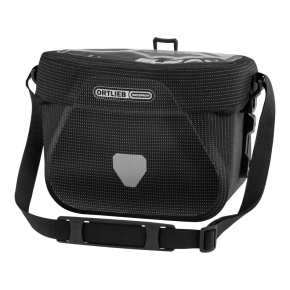 Ortlieb Ortlieb Ultimate Six High Visibility Bag - 6,5 L, odblaskowa wodoodporna torba na kierownicę czarna