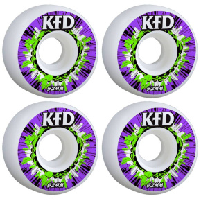 KFD Blast Skate Wheels 4-Pack (53mm|Purple)